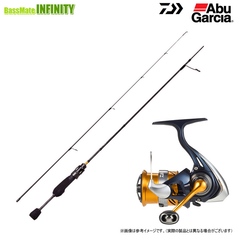 【アジング入門セット】●アブガルシア Abu ソルティースタイル アジ SYAS-432ULS (スピニング)＋ダイワ 24 レブロス LT2000S-XH 【まとめ送料割】