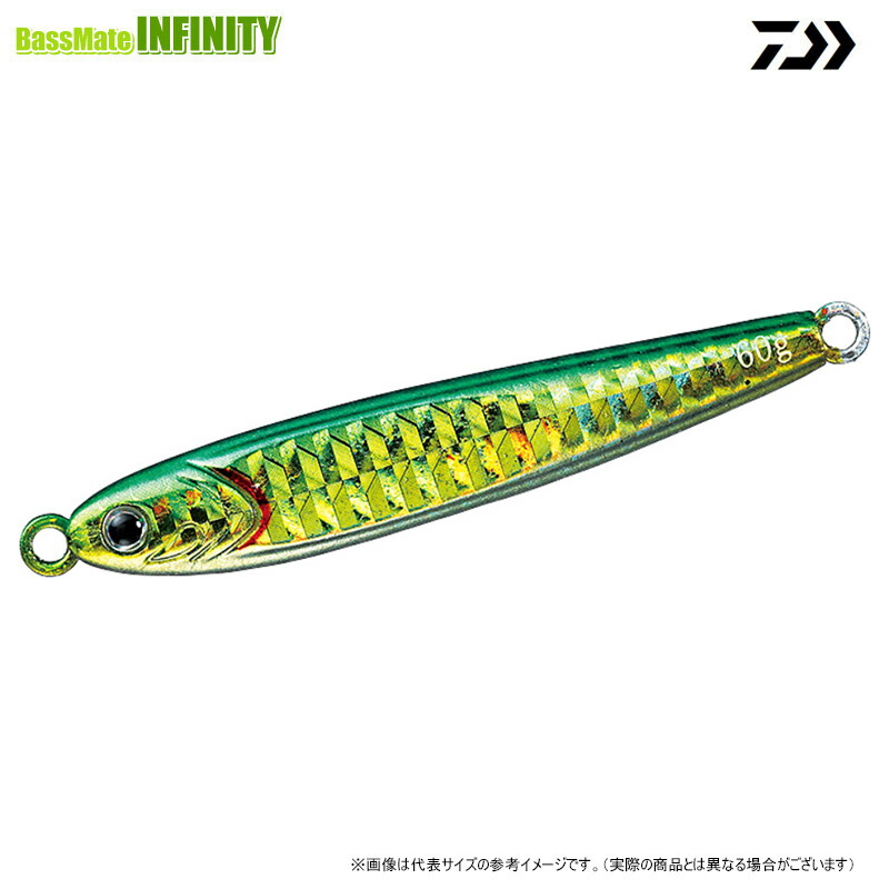 ダイワ TGベイトSLJ60g DAIWA TGベイト60g グリーンゴールド DAIWA（釣り） ダイワ ジグ TGベイト SLJ 60g フラッシュ