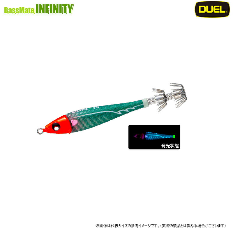 ②【DUEL】デュエル イージースリム80mm DUEL デュエル イカメタル イージースリム 布巻 80mm EZ-SLIM 浮