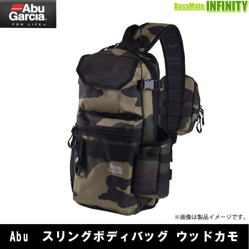 ●アブガルシアAbuスリングボディバッグウッドカモ【まとめ送料割】