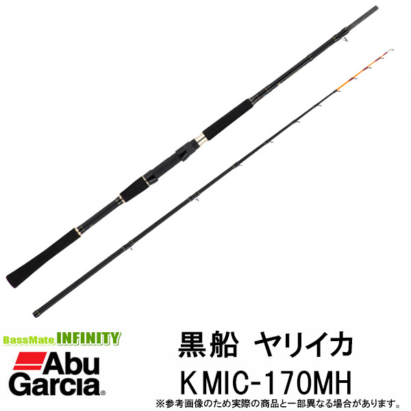 楽天市場】アブガルシア 黒船 KYIC-170MH ヤリイカ 8:2先調子