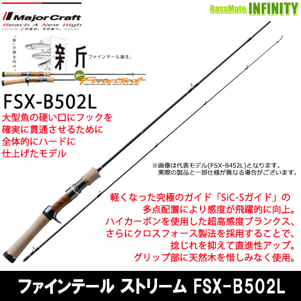 楽天市場】○メジャークラフト ファインテール ストリーム FSX