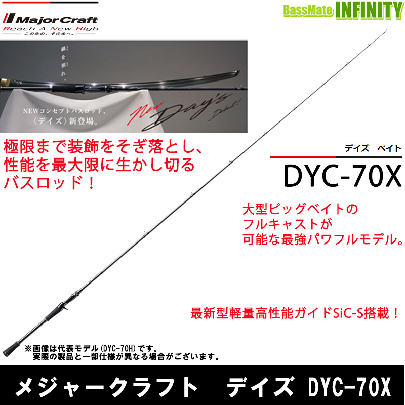 楽天市場 メジャークラフト デイズ ｄｙｃ ７０ｘ ｄｙｃ ７０ｘ Dyc70x Dyc70x エディオン 楽天市場店