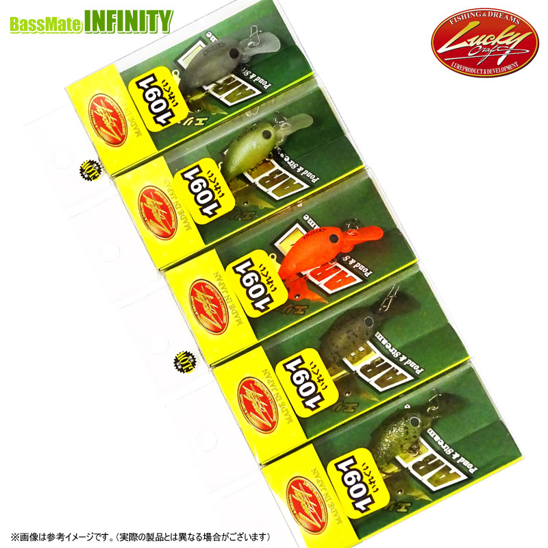 楽天市場】ラッキークラフト マイクロクラピーDR 2フックSS 1091カラー