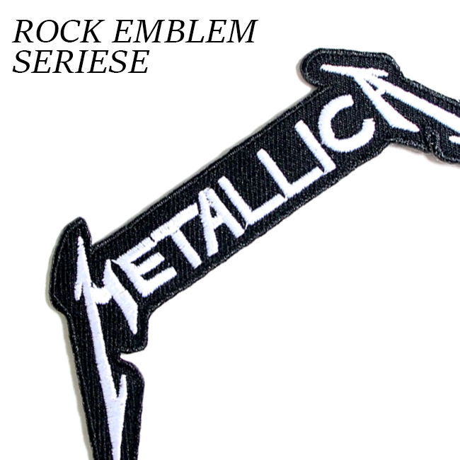 楽天市場 ロックモチーフ ワッペン Metallica メタリカ ワッペン アイロン ロックtシャツ バンドtシャツ メンズ ロック パンク ファッション レディース エンブレム Batagoras