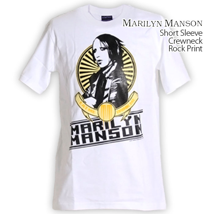 楽天市場】Marilyn Manson Tシャツ マリリンマンソン Believe ロックT 