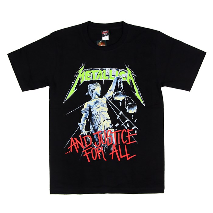 【楽天市場】Metallica Tシャツ メタリカ And Justice for All 半袖 ロックTシャツ バンドTシャツ メンズ