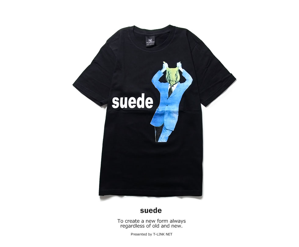 楽天市場 ロックtシャツ 半袖 Suede Tシャツ スウェード バンドtシャツ メンズ レディース パロディ Tシャツ おもしろ ロゴ 衣装 ダンス ミュージック ファッション Rock ブラック 黒 コットン 綿 100 春夏 夏物 おしゃれ Batagoras