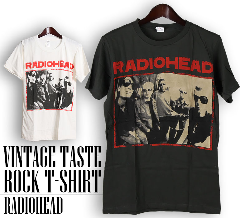 楽天市場 ヴィンテージ風 Radiohead Tシャツ レディオヘッド ロックtシャツ バンドtシャツ 半袖 メンズ レディース かっこいい バンt ロックt バンドt ダンス ロック パンク 大きいサイズ 綿 黒 白 ブラック ホワイト M L Xl 春 夏 おしゃれ Tシャツ ファッション Batagoras