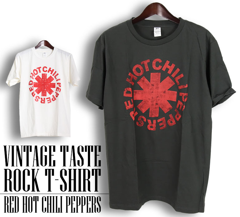 【楽天市場】ヴィンテージ風 Red Hot Chili Peppers Tシャツ レッド