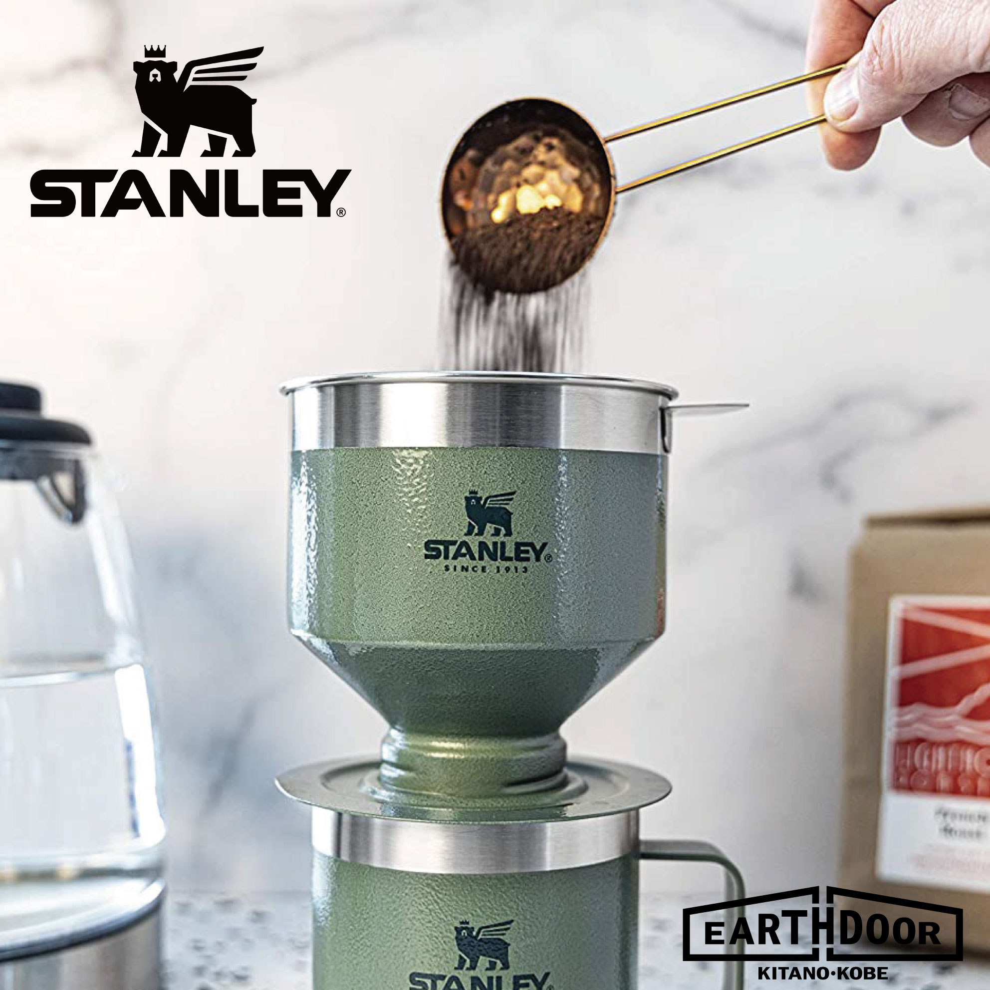 コーヒードリッパー ペーパーレス STANLEY SDGs COFFEE CLASSIC POUR OVER スタンレー クラシック プアオーバー  エコ コーヒー ペーパー ドリップ ステンレス タンブラー キャンプ おしゃれ グランピング アウトドア 国内正規品 全商品オープニング価格！