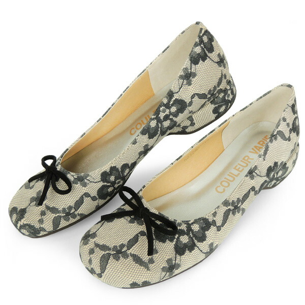 注目のブランド バレエシューズ オブリークトゥ 送料無料 パンプス 21 5 25 通勤 大きいサイズ リボン フラット シューズ 日本製 フラワーレースブラック 小さいサイズ 妊婦 婦人靴 柔らかい 蒸れない ゆったり 外反母趾 甲高 幅広 内反小趾 痛くない