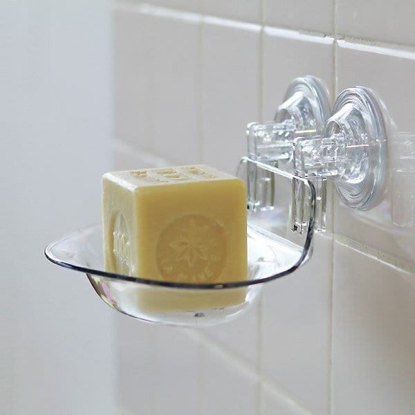 楽天市場 吸盤式石鹸置き Elizaサクション 吸盤シリーズ ソープディッシュ 石けん皿 ソープトレー 石鹸ホルダー 石鹸台 ソープディッシュ 吸盤 クリア ソープトレイ あす楽 入浴剤とお風呂のソムリエｓｈｏｐ