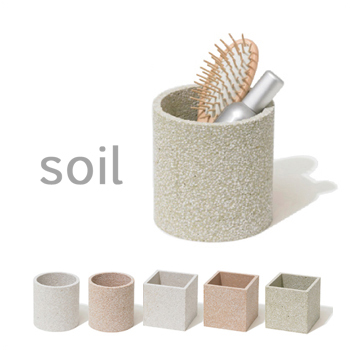 楽天市場】soil(ソイル) 「トゥースブラシスタンド」 珪藻土 洗面所