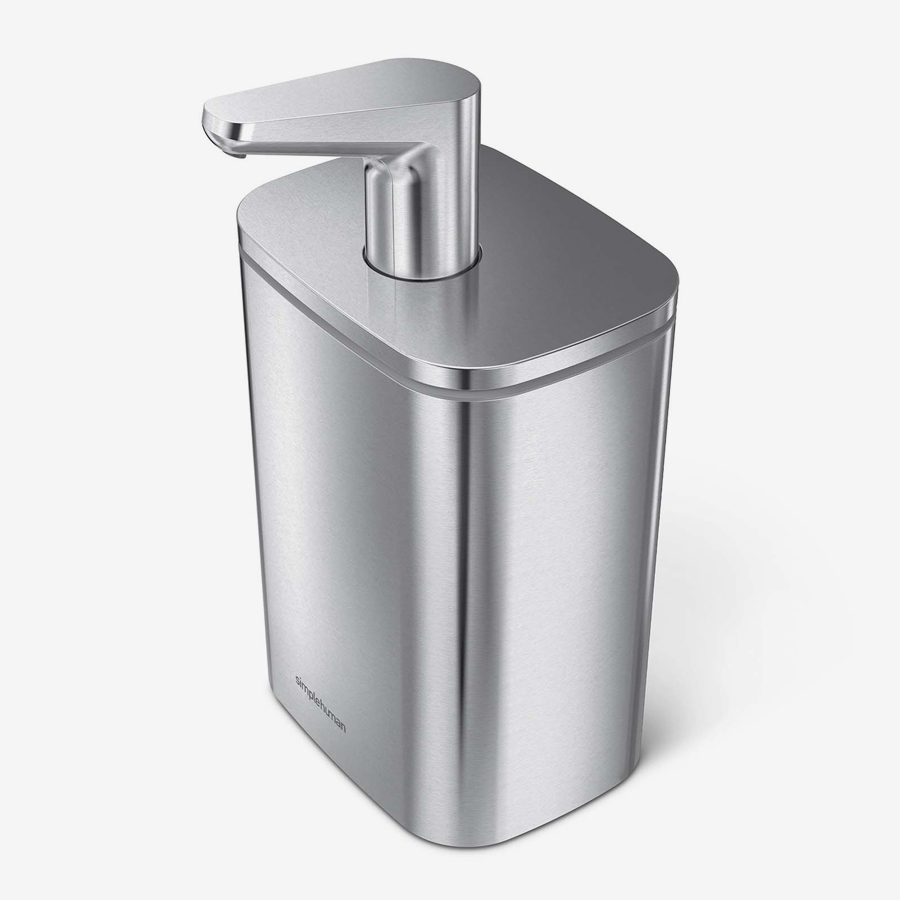 少し豊富な贈り物 Simplehuman シンプルヒューマン パルスポンプ 473ml Kt11 プッシュソープディスペンサー ボトル リキッド 液体 石鹸 石けん 洗剤 手動式 プッシュ式 詰め替え 清潔 キッチン デザイン シンプル おしゃれ 雑貨 Newschoolhistories Org