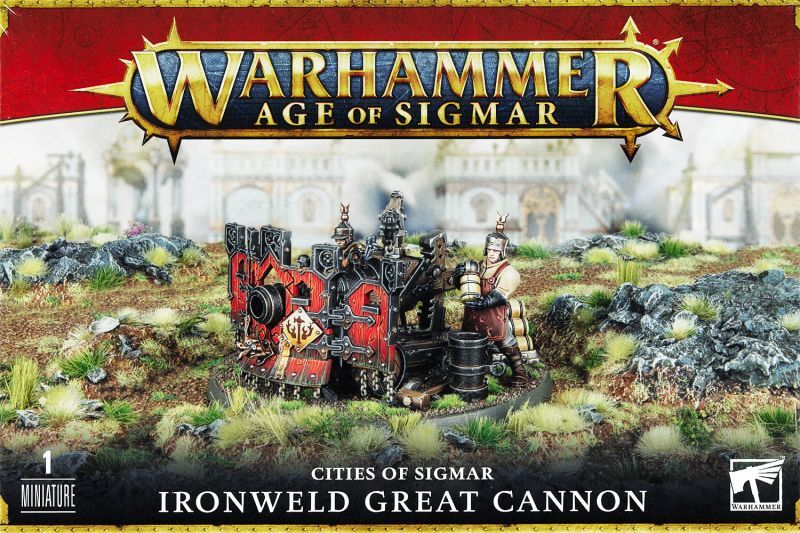 【楽天市場】[ウォーハンマーエイジ・オヴ・シグマー] シティ・オヴ・シグマー アイアンウェルド・グレイトキャノン [8611]：バトンストア 楽天市場店