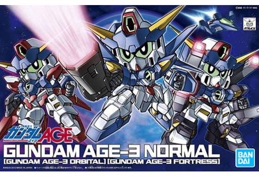 BB戦士 No.372 ガンダムAGE-3(ノーマル・フォートレス・オービタル) 「機動戦士ガンダムAGE」 ガンプラ画像