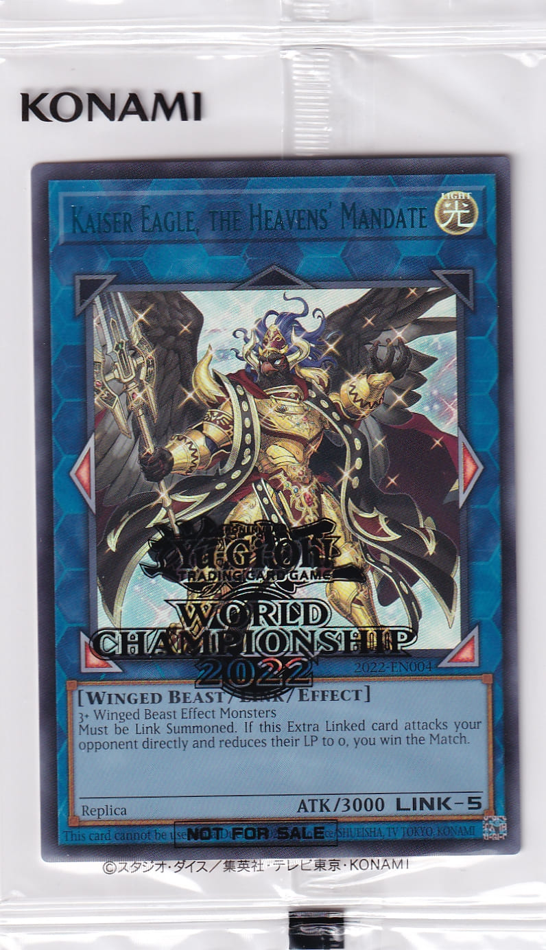 【中古】【未開封】天元の荒鷲王KaiserEagletheHeavens'Mandate【ウルトラブルー】(2022-EN004) 遊戯王