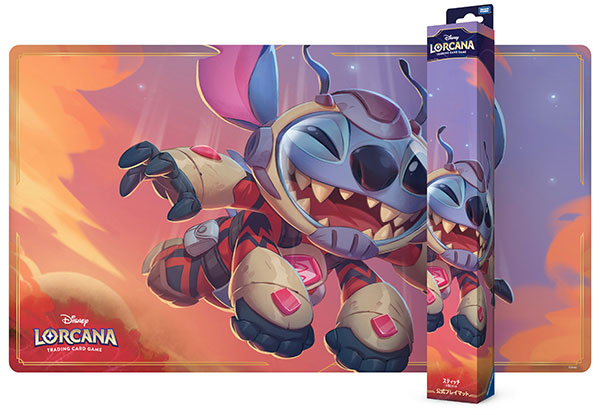 ディズニー・ロルカナ・ＴＣＧ 日本語版 公式プレイマット 「スティッチ 小型ロケット」