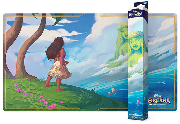 ディズニー・ロルカナ・ＴＣＧ 日本語版 公式プレイマット 「HOW FAR I’LL GO(どこまでも)」
