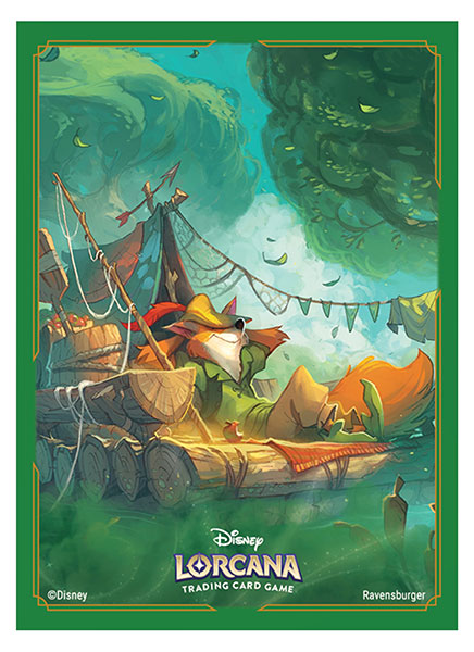ディズニー・ロルカナ・ＴＣＧ 日本語版 公式カードスリーブ 「ロビン・フッド 明日の義賊」