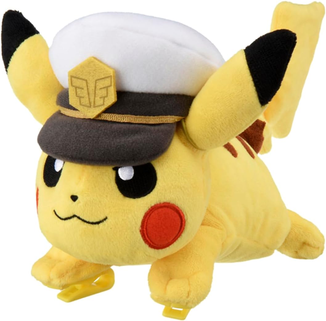 【2025年6月28日発売 予約商品】ポケットモンスター ポケモンぬいぐるみ かたのりキャプテンピカチュウ画像