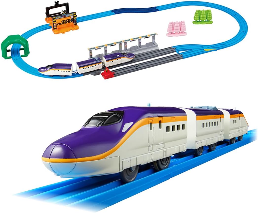楽天市場】【送料無料】 タカラトミー プラレール 連結！E8系