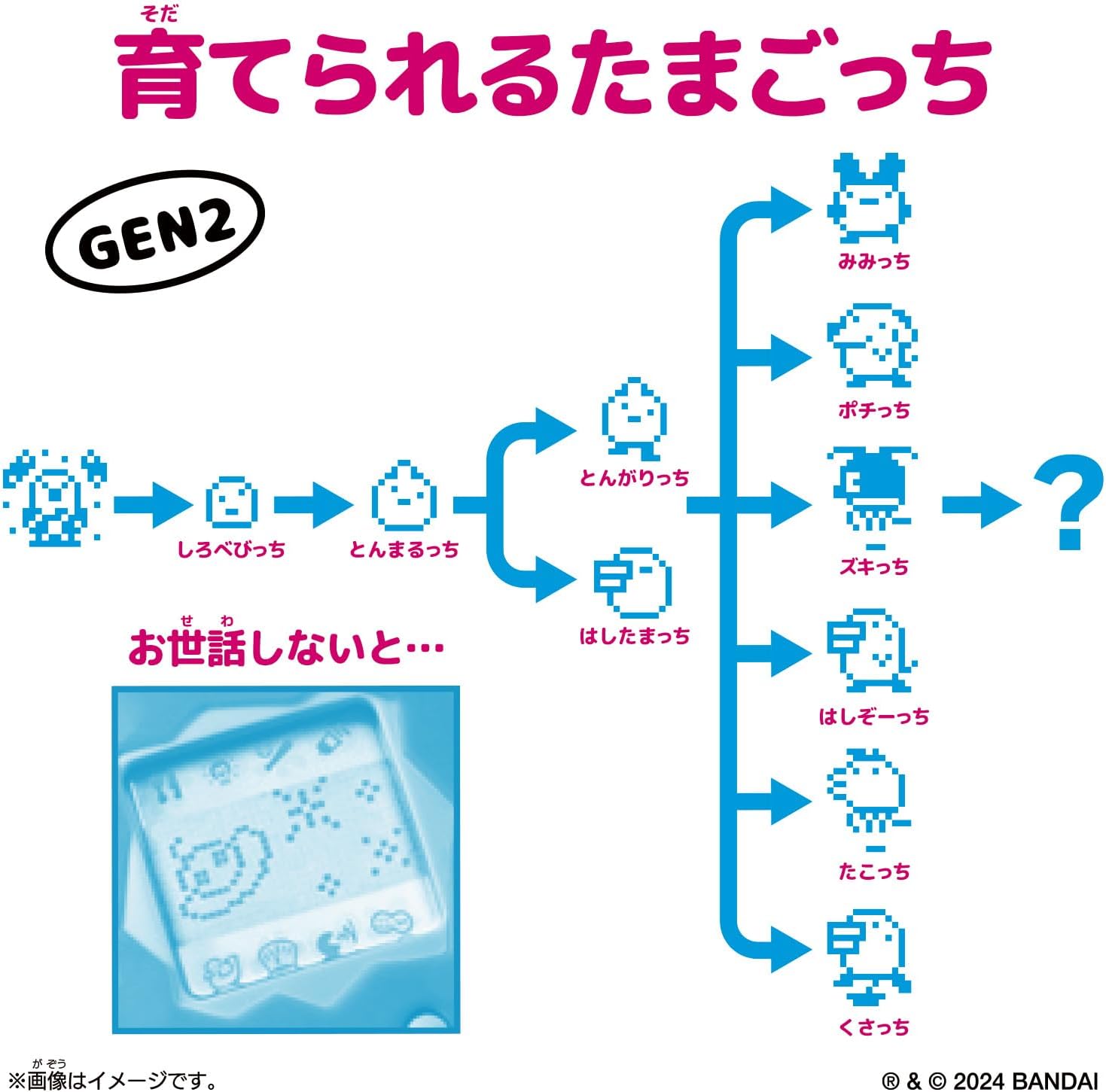 Original Tamagotchi Color Collection Yellow