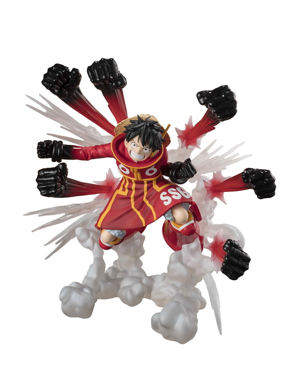 【新品未開封】フィギュアーツZERO ［超激戦］モンキー・D・ルフィ -ゴムゴムの鷹銃乱打- 「ワンピース」