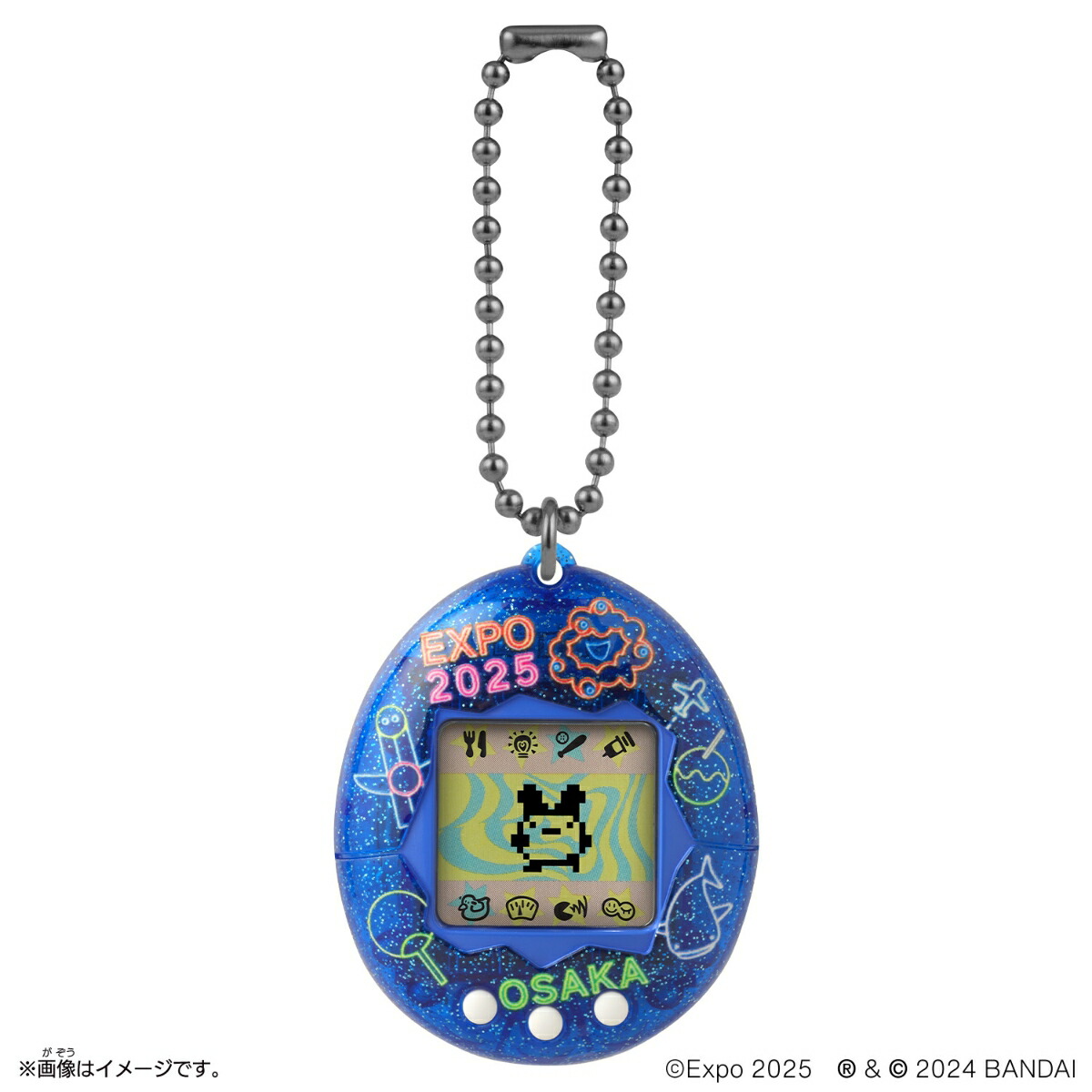 たまごっち Collaboration ミャクミャク コミックブック ネオン Amazon.co.jp: [バンダイ(BANDAI)] Original Tamagotchi