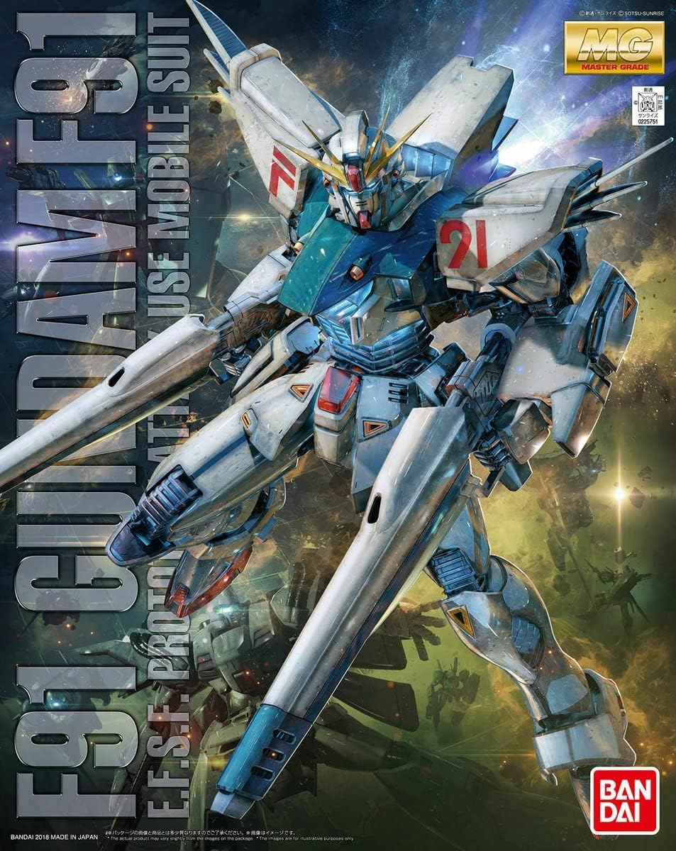 【中古】【未開封品】 1/100 MG F91 ガンダムF91 Ver.2.0 「機動戦士ガンダムF91」 ガンプラ画像