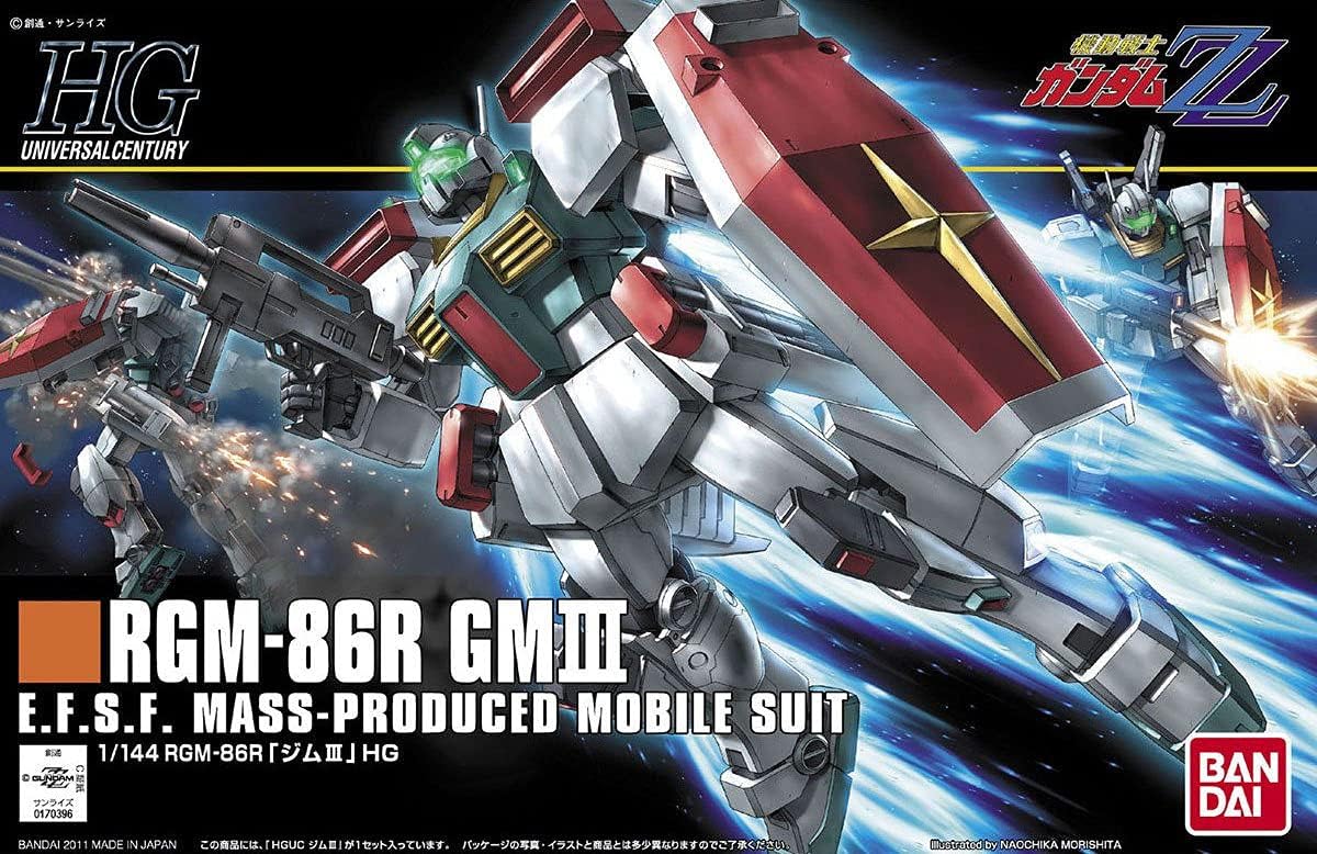 【6/1限定！ポイント2倍！】【プラモまとめ買いで5％オフクーポン対象】【中古】【未開封品】 1/144 HGUC RGM-86R ジムIII 「機動戦士ガンダムZZ」ガンプラ画像