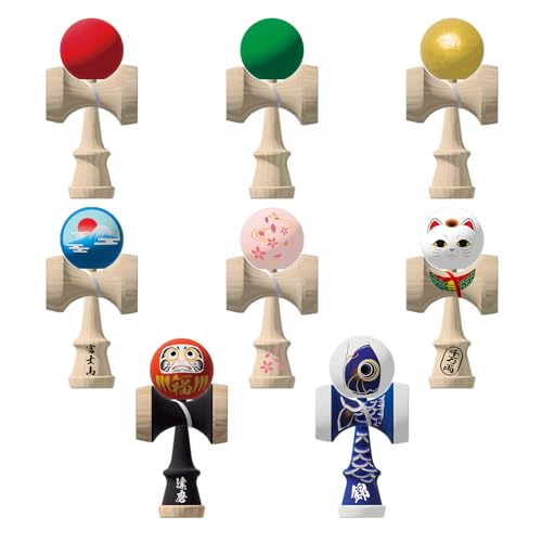 kendama co　けん玉　4本セット Amazon | Heculos けん玉 4個セット （赤、青い、ピンク、緑