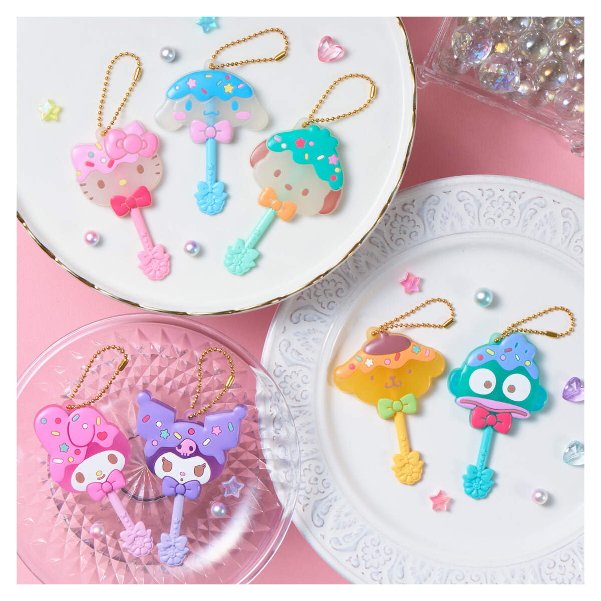 サンリオキャラクターズ きらっとマジカルチャームBiscuit　全１４種 サンリオキャラクターズ きらっとマジカルチャームBiscuit｜発売