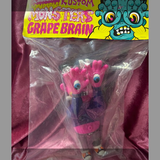【中古】【未開封】ヘッドロックスタジオ×グレープブレイン カスタムモンスターズ フランキー GRAPE BRAIN グレイプブレイン