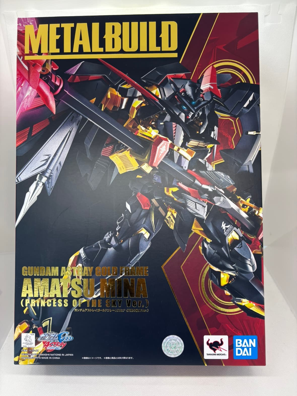 【中古】【開封品】METAL BUILD 天空の皇女 ガンダムアストレイゴールドフレーム天ミナ (天空の皇女Ver.) メタルビルド 18,250円