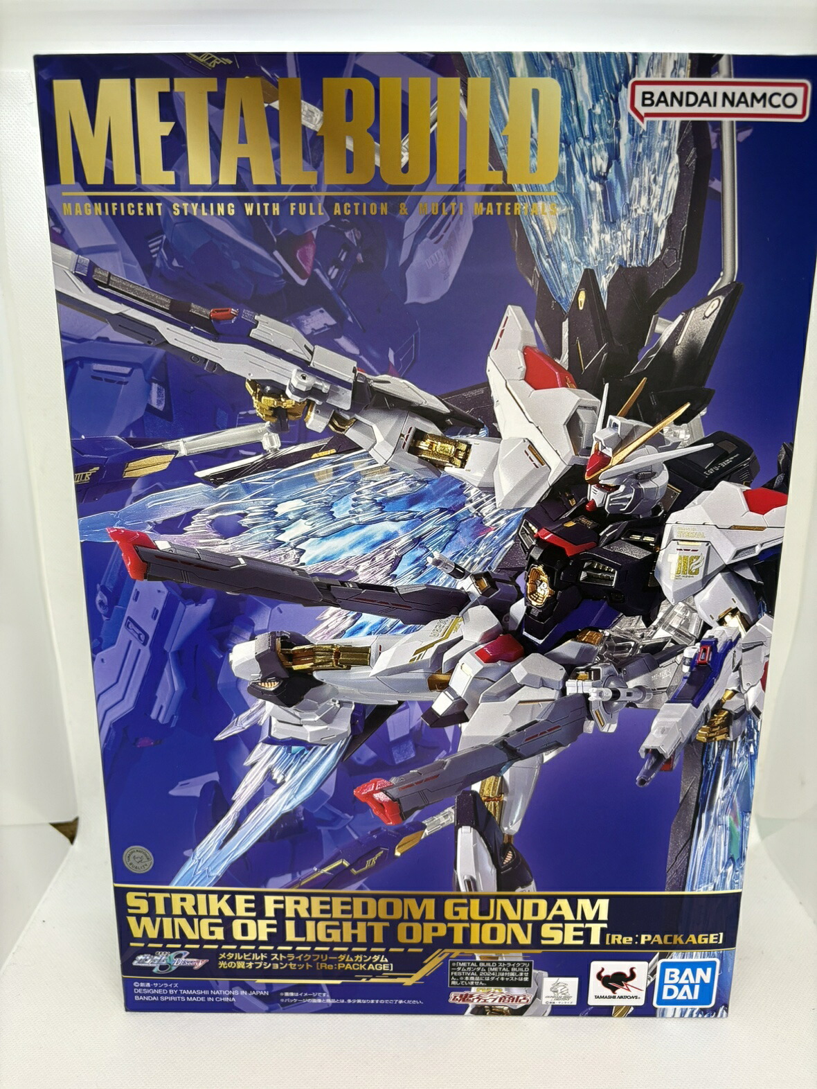 【中古】【パッケージ傷み有】【未開封】METAL BUILD ストライクフリーダムガンダム 光の翼オプションセット ［Re：PACKAGE］