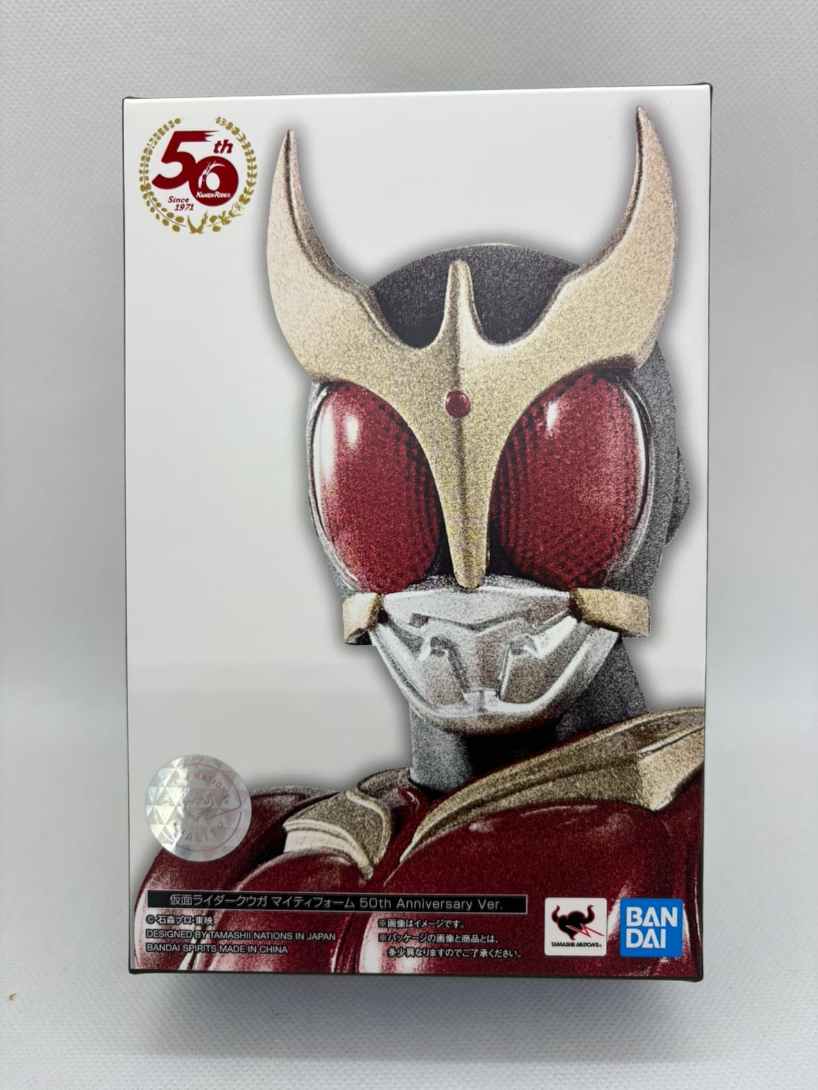 【中古】S.H.Figuarts(真骨彫製法) 仮面ライダークウガ マイティフォーム 50th Anniversary Ver.?|バトンストア 店