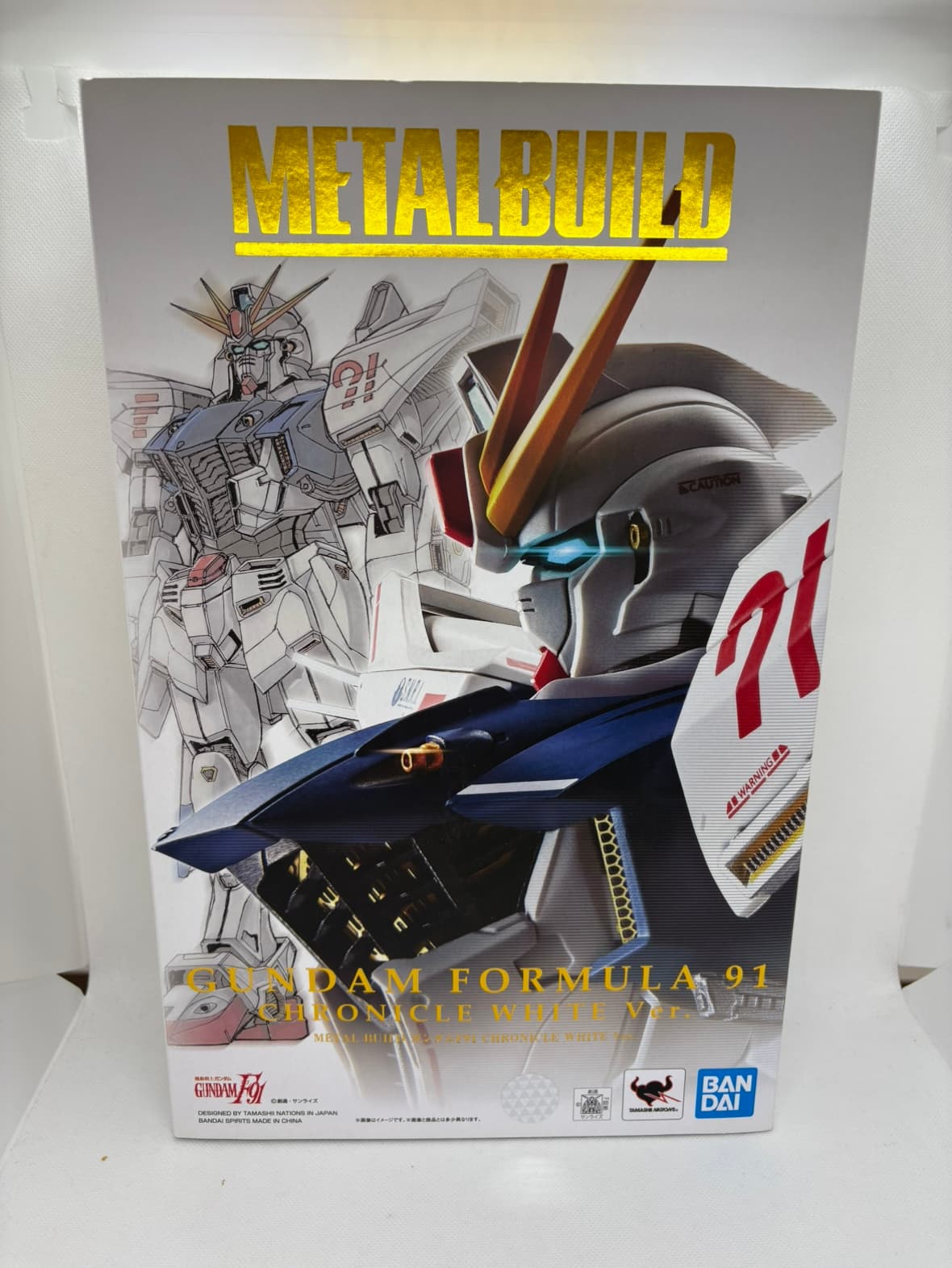【ひと休み大売り出し】【中古】 METAL BUILD 火器防波堤F91 CHRONICLE WHITE Ver.  メタルビルド