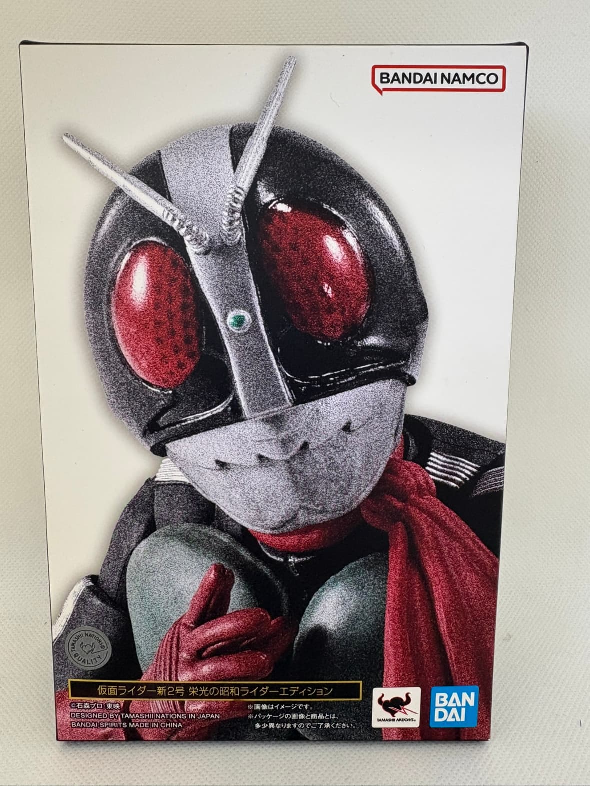 【ひと休み大売り出し】【中古】S.H.フィギュアーツ（真骨彫処方箋） 仮面ライダー新2号 高名さの昭和乗馬者～版