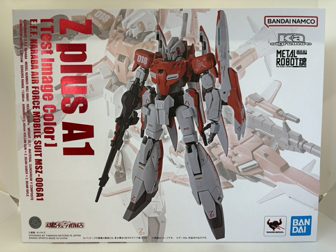 【ひと休み大売り出し】【中古】【未開封】METAL ROBOT魂 ゼータプラス A1（取り調べる機想い浮かべる色合い）