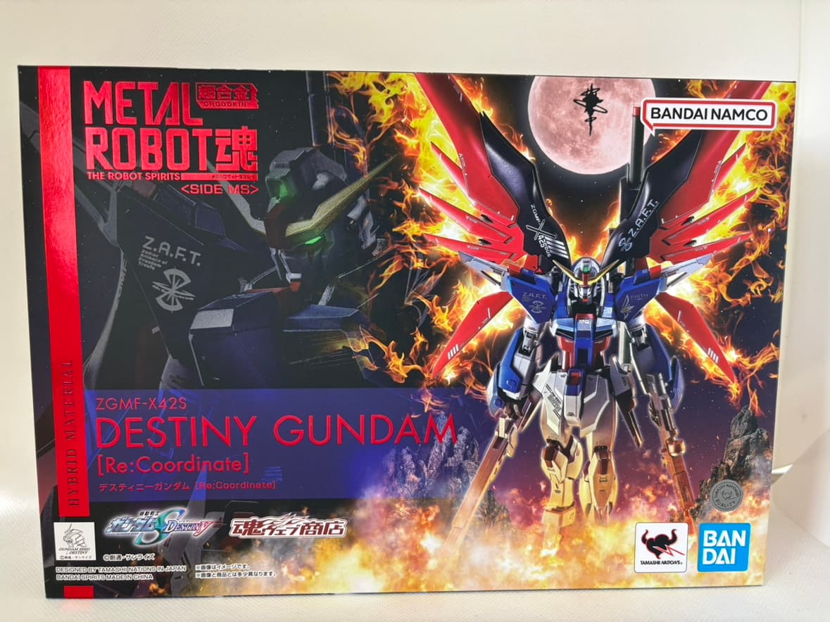 【中古】【未開封】METAL ROBOT魂 ＜SIDE MS＞ デスティニーガンダム ［Re：Coordinate］ 「工作下士官兵火器防波堤SEED DESTINY」