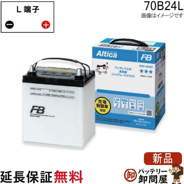 70B24L 充電制御車 バッテリー 古河 アルティカ Altica HIGH GRADE