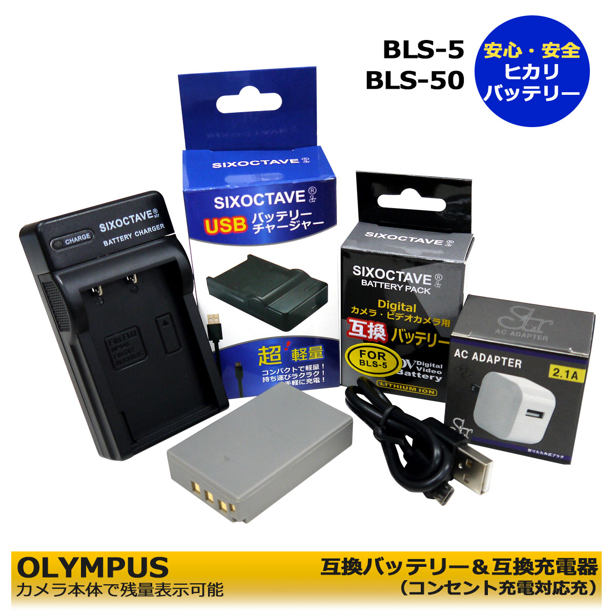 OLYMPUS充電器　BCS-5（2）