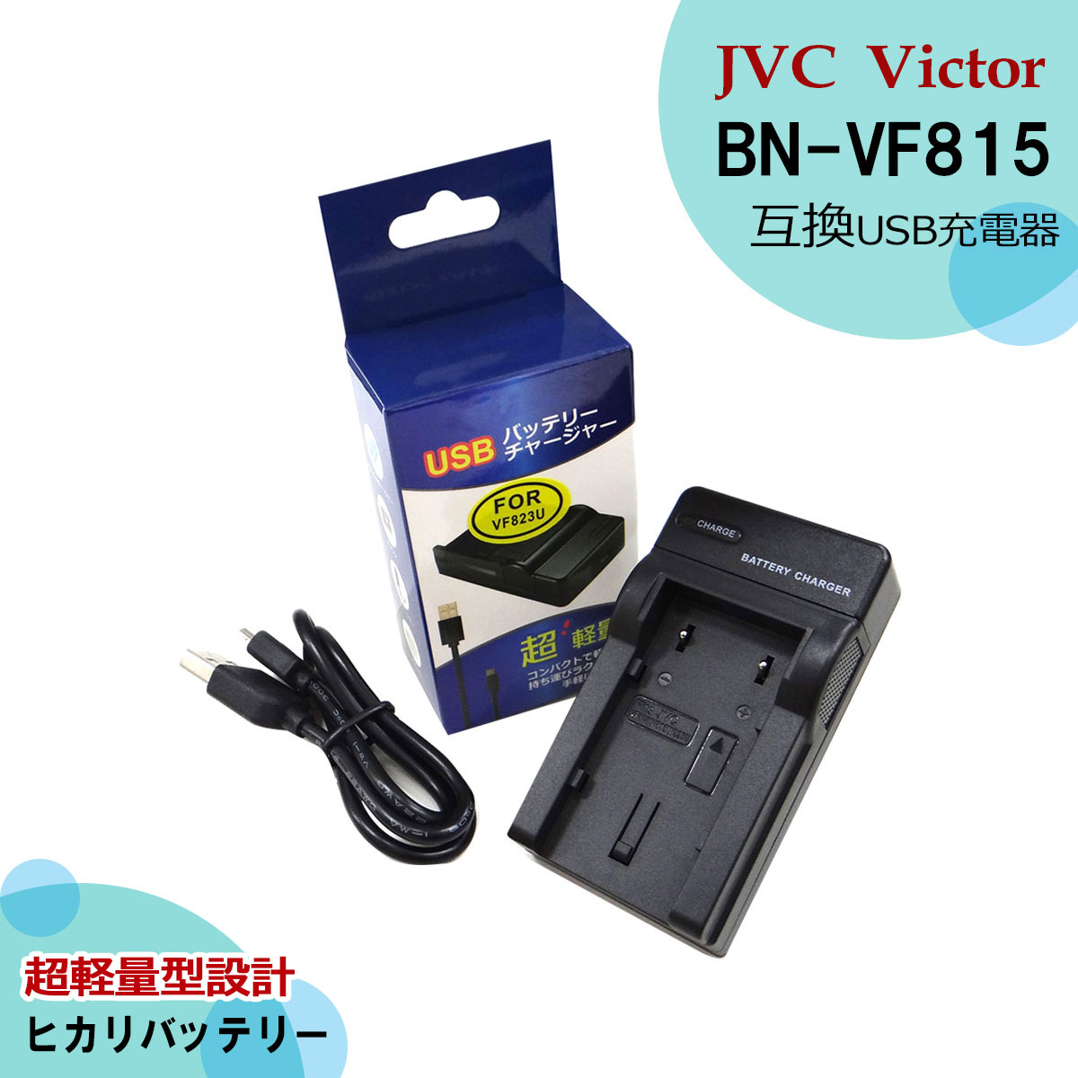 9862円 ★お求めやすく価格改定★ JVCKENWOOD JVC バッテリーチャージャー AA-VG1
