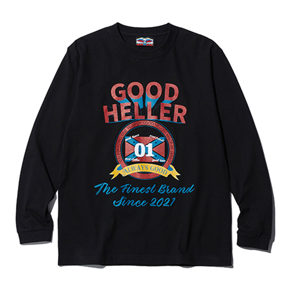 Good Heller グッドヘラー THE GH L/S TSHIRT GH-22AW006 Tシャツ 長袖 メンズ ブランド ストリート ストリート系 デザイン【3,980円以上購入で送料無料】