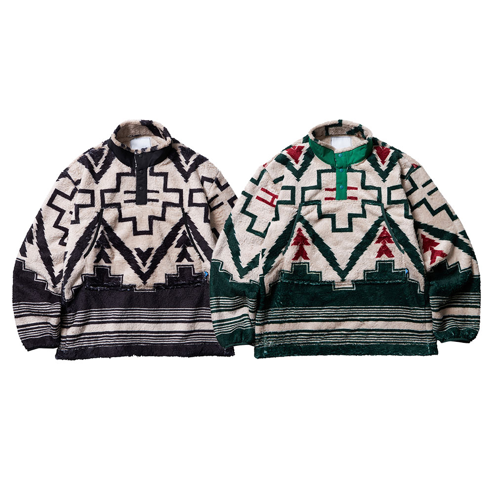 【百貨店大売り出し/50%OFF（二分の一）】Liberaiders リベレイダース TRADITIONAL PILE FLEECE ANORAK 750152303 パーカ上衣 フリースジャケット
