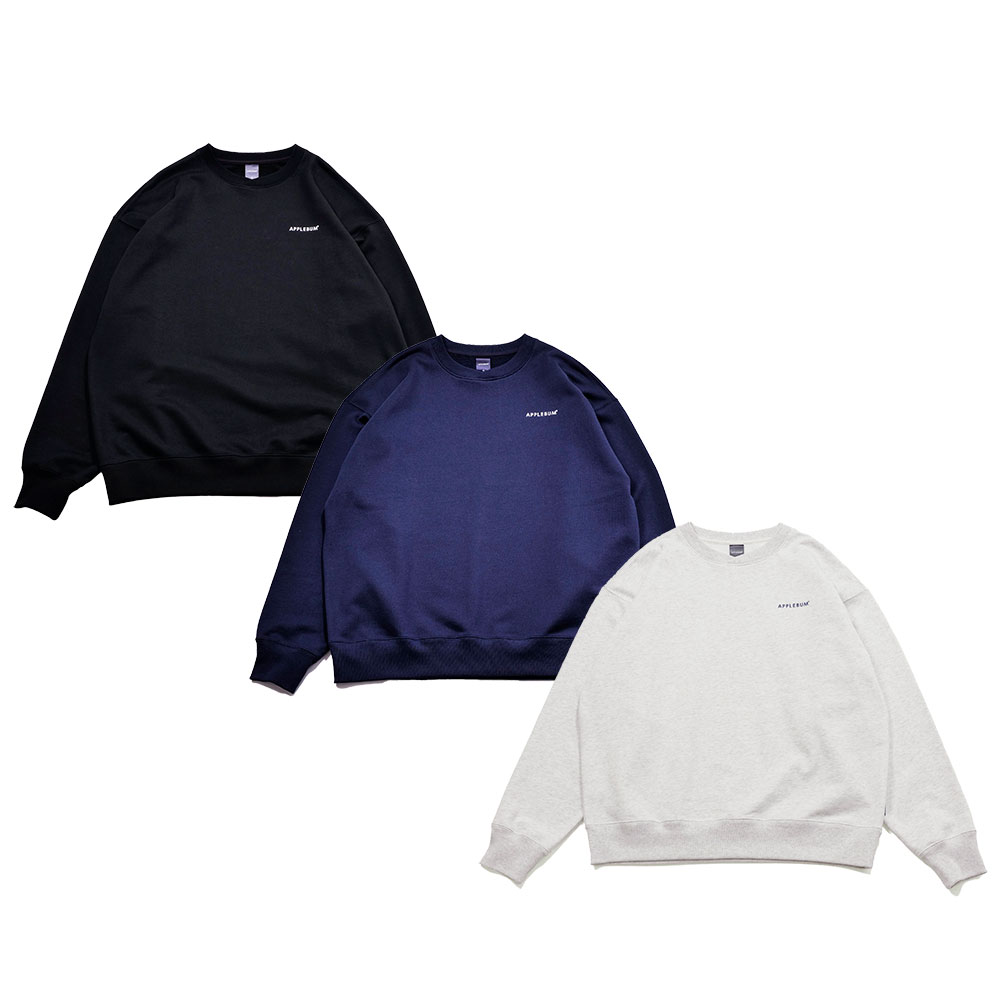 【20倍ポイント】APPLEBUM アップルバム Logo Crew Sweat 2520411スウェット トレーナー セットアップ ブランドロゴ ストリート ベーシック シンプル