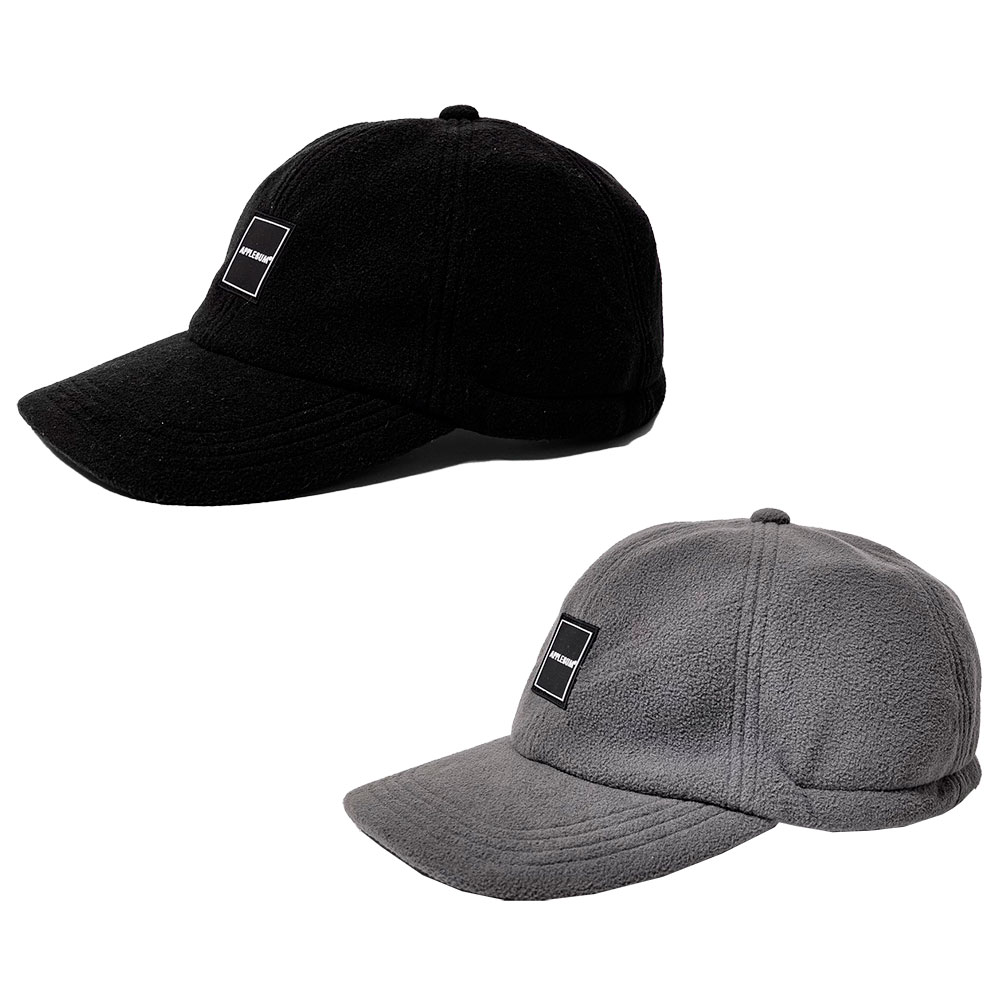 APPLEBUM アップルバム Fleece Flap Cap 2520905 フリースキャップ ハット 帽子 耳当て付き アウトドア ワンポイントロゴ 秋冬