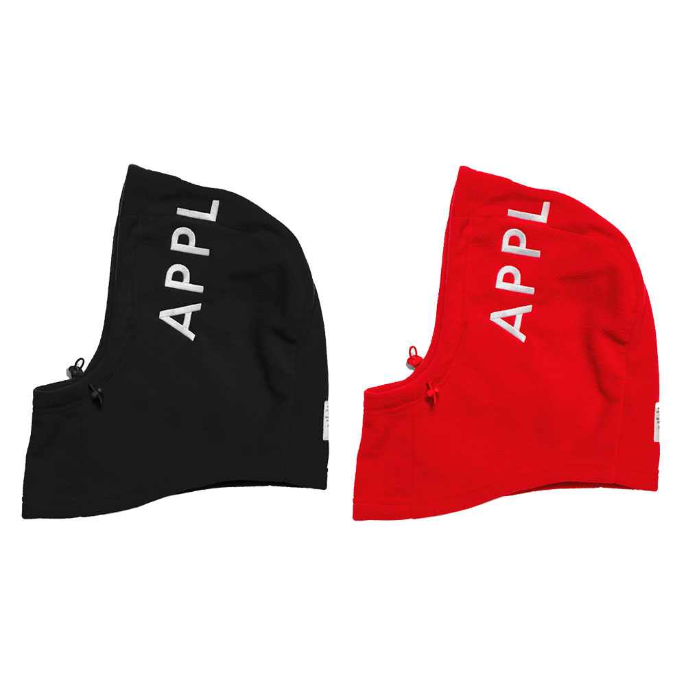 【20倍ポイント】APPLEBUM アップルバム Fleece Hood 2421005 フード ネックウォーマー 2WAY 防寒対策 フリース素材 ブランドロゴ 秋冬物 オシャレ